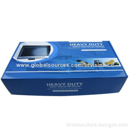 10-inch TFT LCD Rear-view Monitor with Multiple Languages, Sunshade Design, Wide View AngleNew